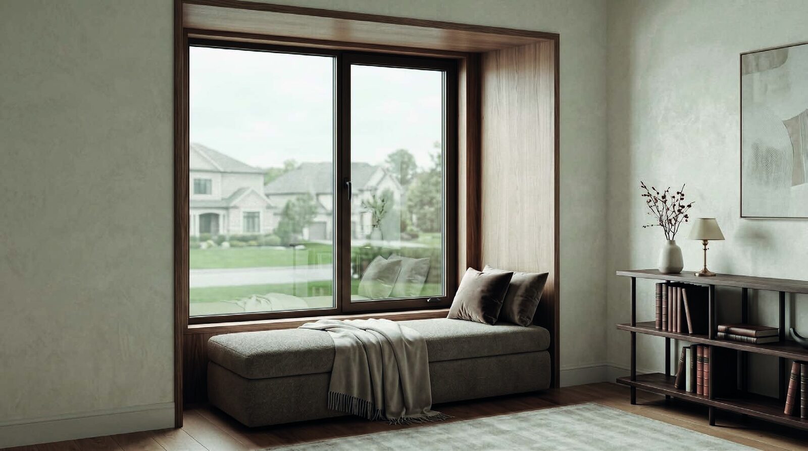 Casement & Awning Windows, Linshia aluminum system installed by Canata Construction