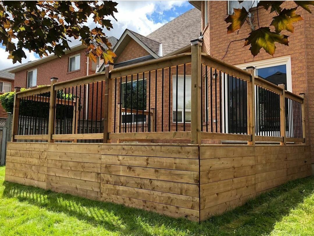 Decks & Fences project by Canata Construction in the GTA