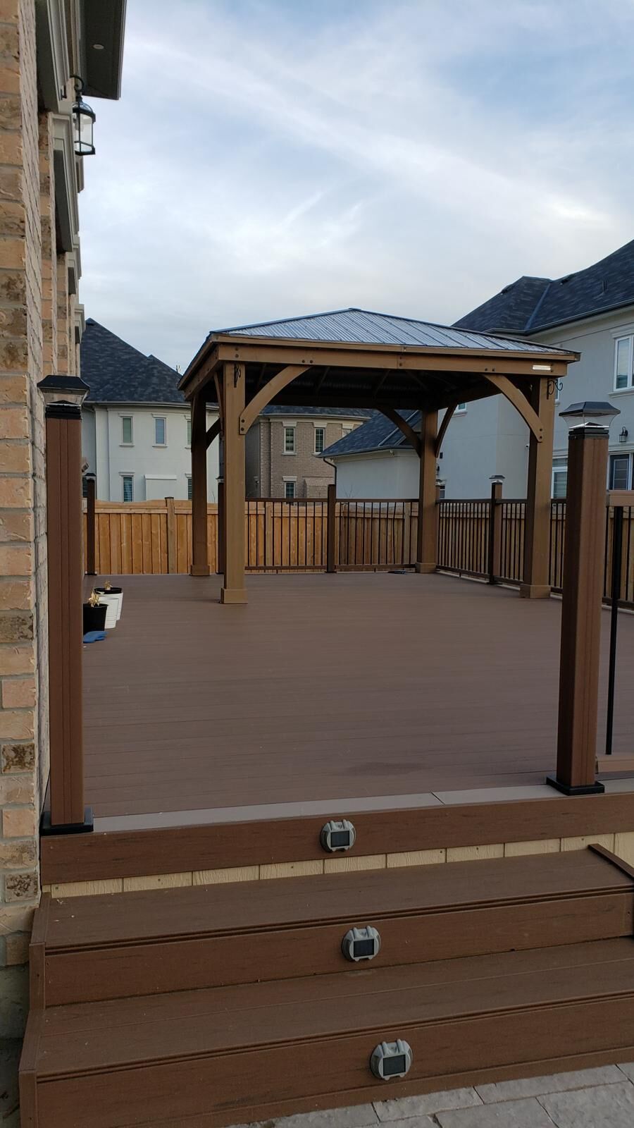 Decks & Fences project 2 by Canata Construction in the GTA