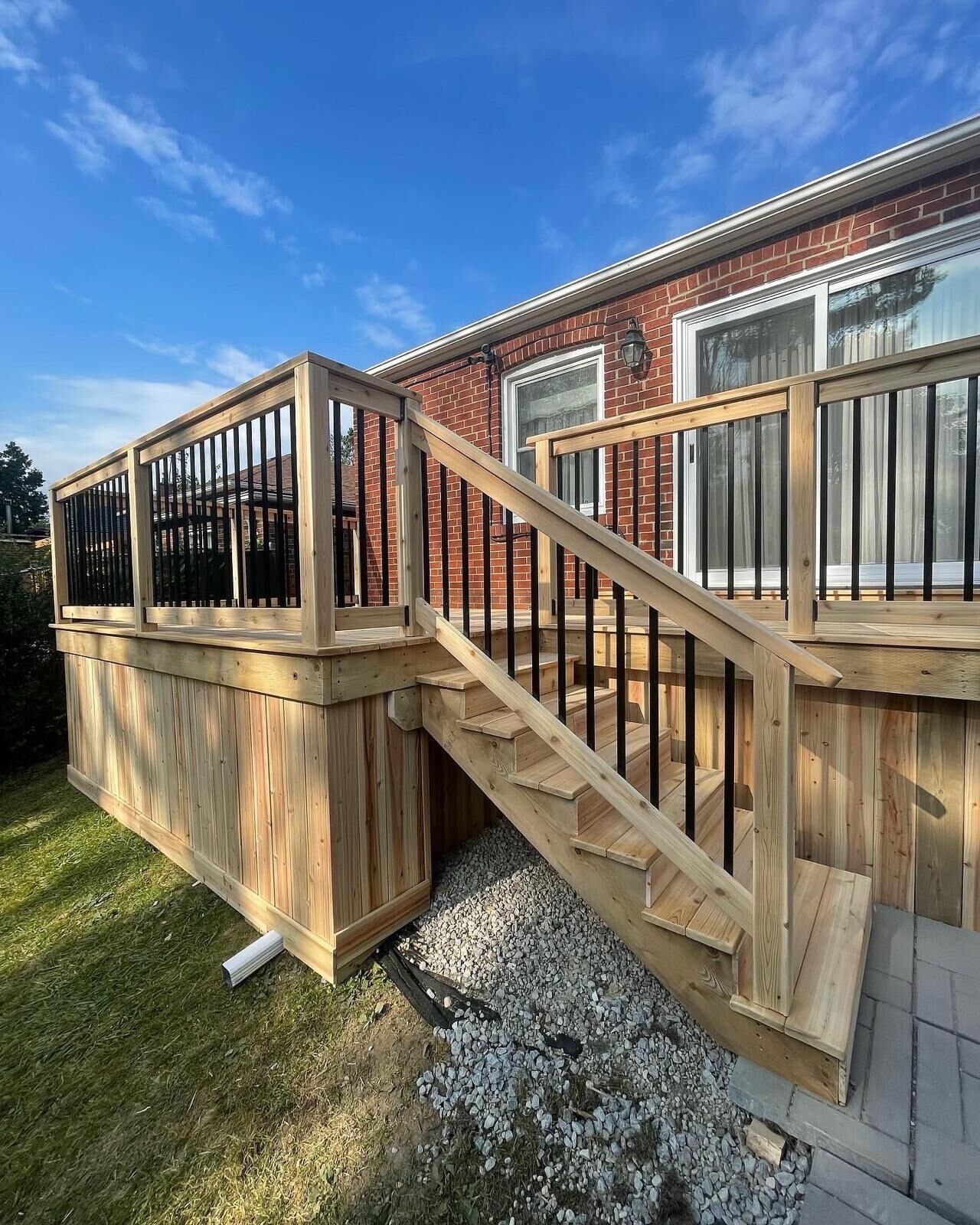 Decks & Fences project 3 by Canata Construction in the GTA