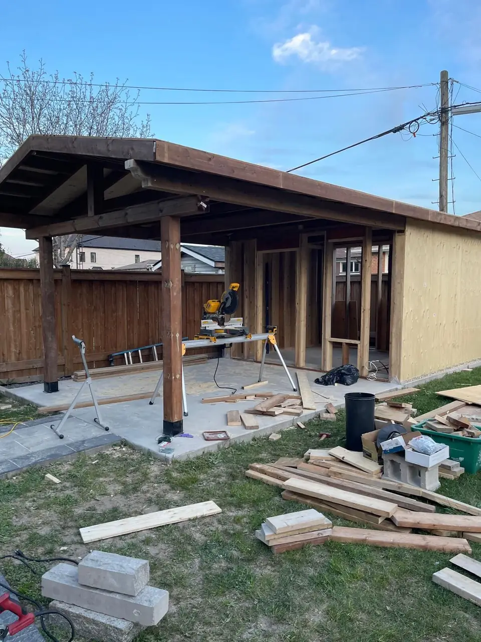Deck & fence by Canata Construction