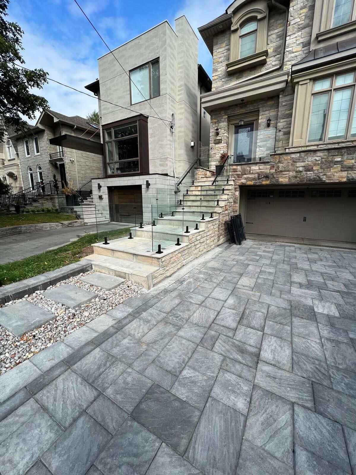 Interlock & Patios project 2 by Canata Construction in the GTA